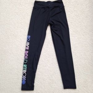 Girls Champion Black Leggings